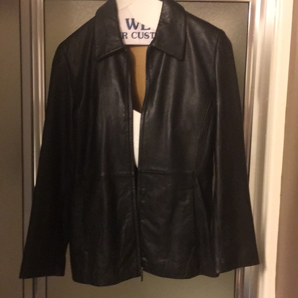 Leather jacket